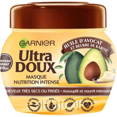  Garnier Ultra Doux Masque à l'Huile d'Avocat/Beurre de Karité