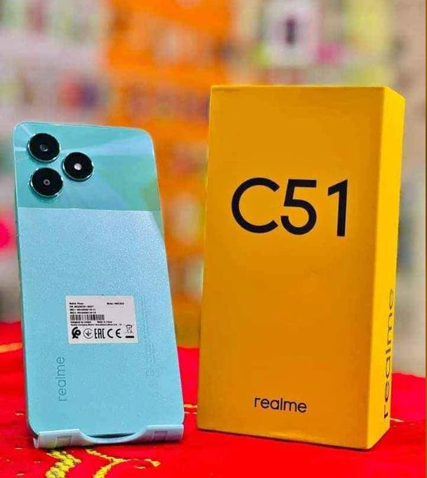 Realme C51 - Téléphone portable 4G 6,74 pouces 128 Go/4 Go - Vert
