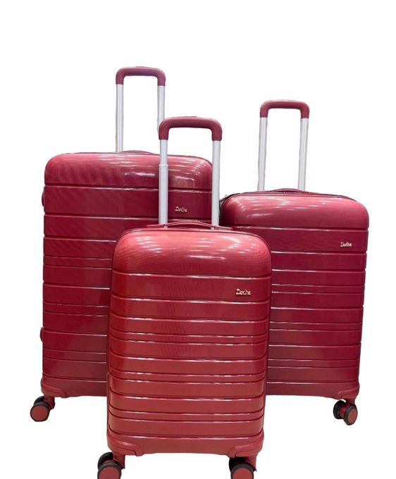  Set de 3 Valises de Voyage Incassables 20/24/28 Pouces -