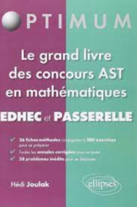  l'Etudiant Le grand livre des concours AST en mathématiques    C18 math.