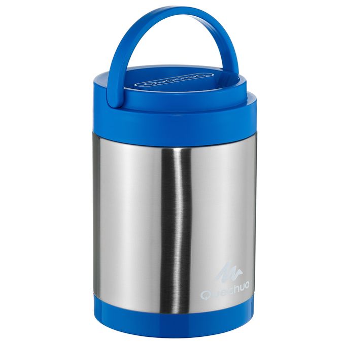  Decathlon Boîte alimentaire isotherme randonnée inox (avec 2 boîtes alimentaires) 2 L