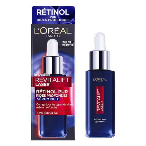  L'Oreal Revitalift Laser Sérum Nuit Retinol Pur - Rides Profonde - 30ml