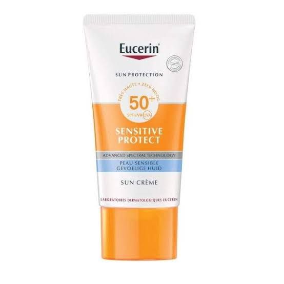  Eucerin Crème Solaire Très Haute Protection - Sensitive Protect - 50ml