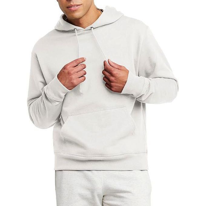  Pack 06 Sweatshirt a Capuche basic Coton- Blanc