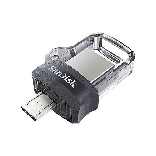  Sandisk Clé Usb 32 Gb Ultra Duel Drive  Otg / M 30 - Noir/Gris