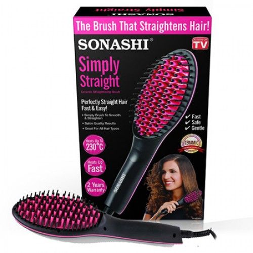  Sonashi Brosse Chauffante Lissante Ceramique Sonashi