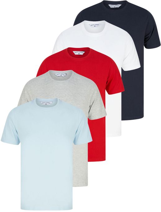  Tokyo Laundry Pack De 5 Tshirts 100% Cotton - Multicolore