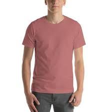  Tshirt Pour Homme - Confortable à porter - Pour l'été - bois rose
