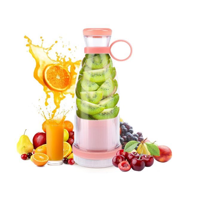  Générique Mixeur Pour Smoothie - Portable - Rechargeable - Mini Juice-rose