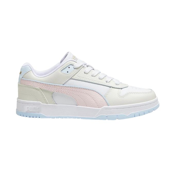  Puma Basket Femme - 38637323 - Blanche / Rose