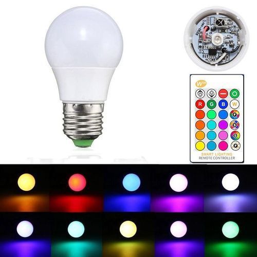  Lampe Led Rgb Pour Décoration Et Fête Avec Télécommande