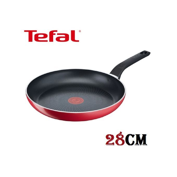  Tefal Poêle Tefal Start & Cook 28 Induction anti-adhesive -Rouge