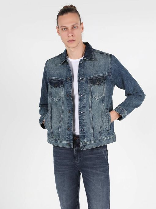  Colins Jacket Pour Homme En Jess Wash