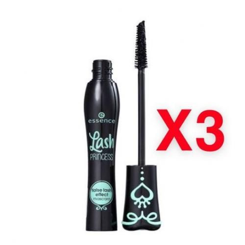  Essence Lot 3 x Mascara Lash Princesse - Effect Faux Cils - Noir - 12 Ml