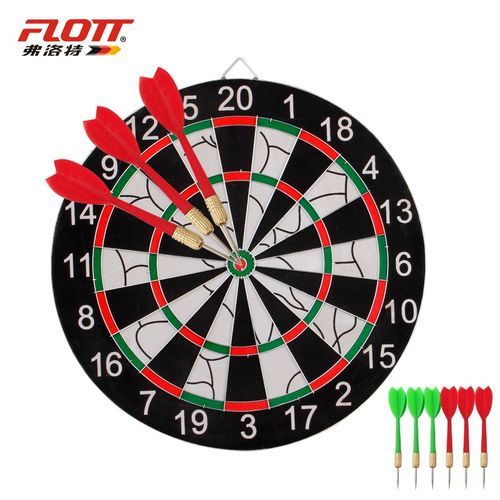  Flott Jeux de fléchettes 17" Double Face en fil d'araignée