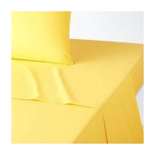  CASA-DJIJOU Drap plat-  Luxe Doux /Couleur  Jaune.