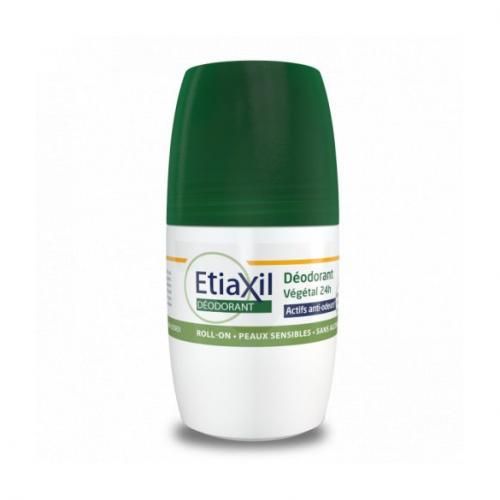  Etiaxil Déodorant Stick Végétal Anti-odeurs 24h Roll-on 50ml Sans Alcool