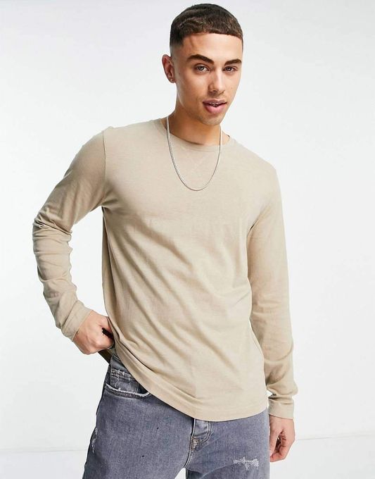  Brave Soul Pull Col Rond Pour Homme -beige