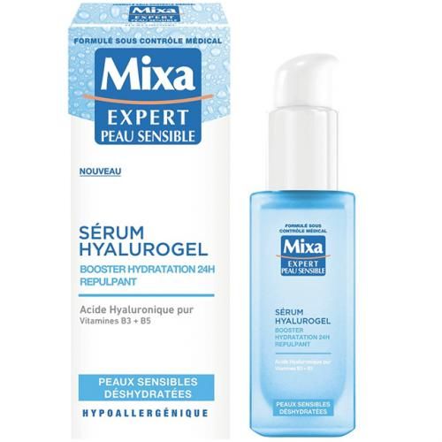  Mixa Sérum Hyalurogel Booster Hydratant 24H Repulpant