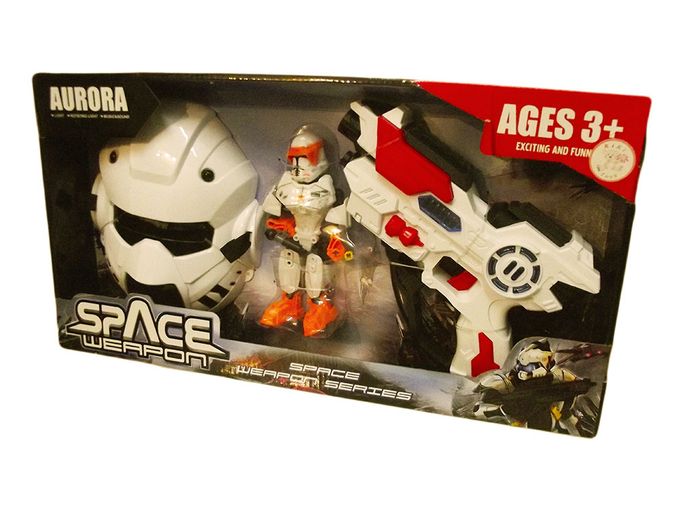  Aurora Space Weapon- jouet de Guerre Intergalactique pour garçon-Multicouleur