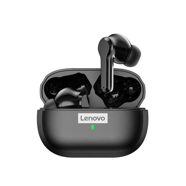  Lenovo LP1S - écouteurs sans fil TWS Bluetooth - Microphone et contrôle tactile - Noir