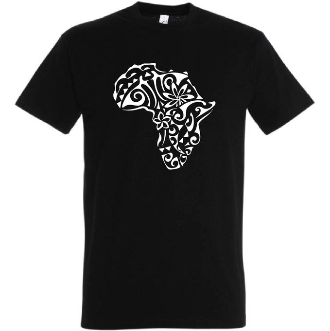 Bz T-Shirt - AFRICA -Noir