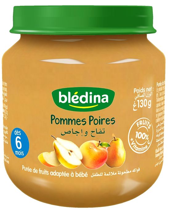 Tarif Et Prix Bledina Les Petits Pots Fruites Pommes Mangues Puree De Fruits Adaptee A Bebe 130 G Algerie