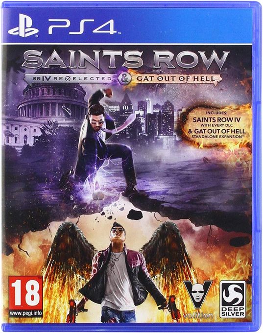  Playstation Saints Row IV Re-Elected : Gat Out of Hell /PS4
