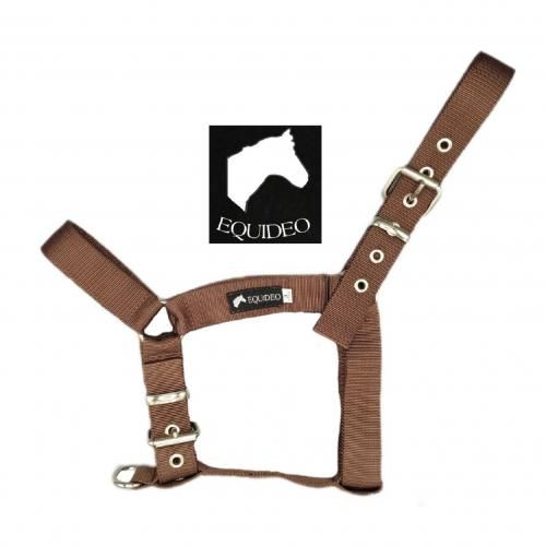  Equideo Licol Marron (cheval)