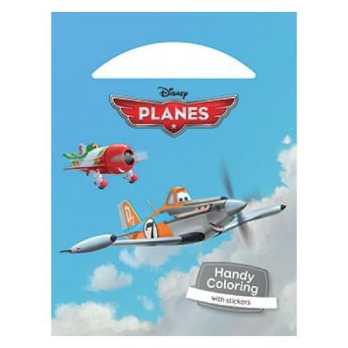  Livre de Coloriage Et Dessine avec stickers - Planes-16Pages