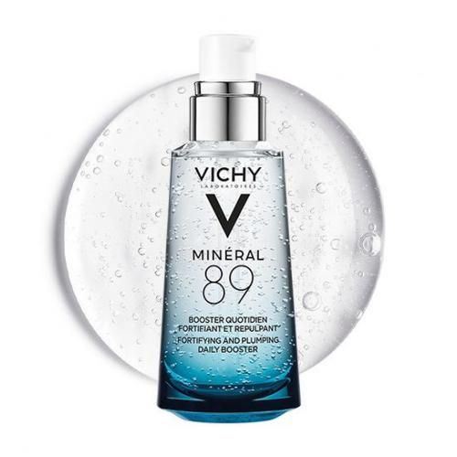  Vichy Minéral Booster quotidien fortifiant et repulpant 89% d'eau volcanique enrichie en 15minéraux, + acide hyaluronique - 50ml