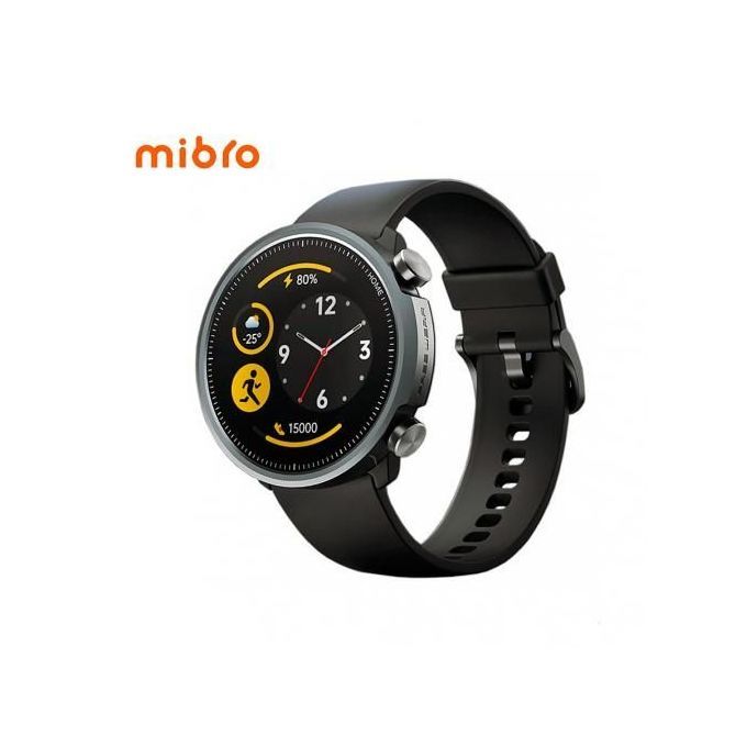  mibro A1 - Montre Connectée - Fréquence Cardiaque - Ip68 - Noir