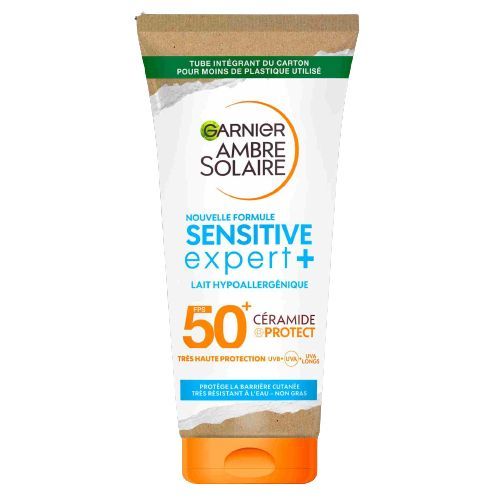  Garnier Ambre Solaire Protecteur Solaire Lait Sensitive Expert+ FPS 50