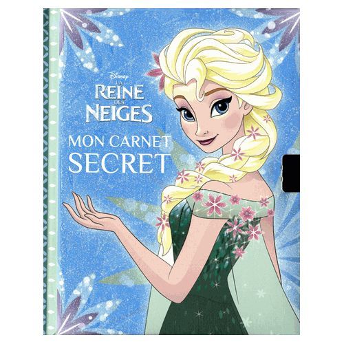  Hachette Carnet de notes Notebook -Mon Carnet Secret-Reine Des Neiges