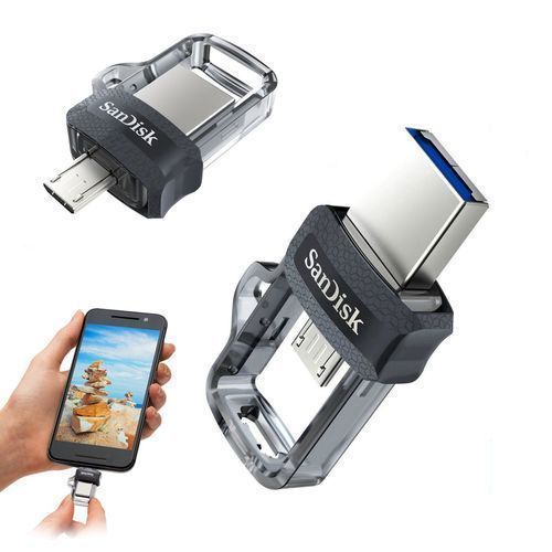  Sandisk Flash Disque OTG Dual Drive (USB3.1 to Micro-USB) SANDISK Ultra Dual Drive m3.0
