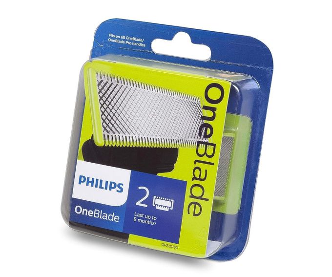  Philips OneBlade x2 Lames de remplacement en acier inoxydable  QP220/50