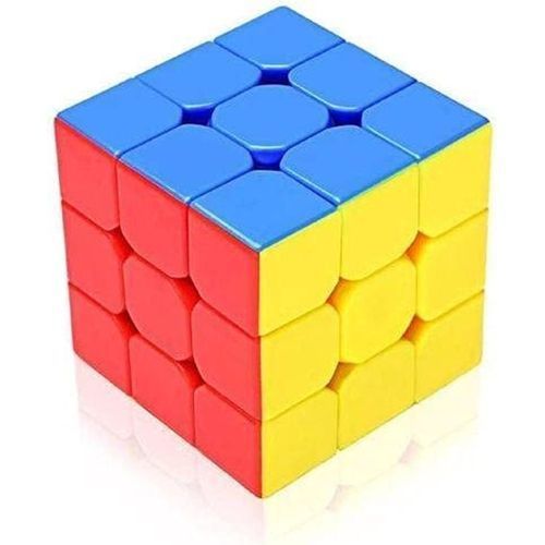  Jeu Educatif Casse Tête MAGIC CUBE Forme Cubique 3X3 Six Couleurs 3+ ans