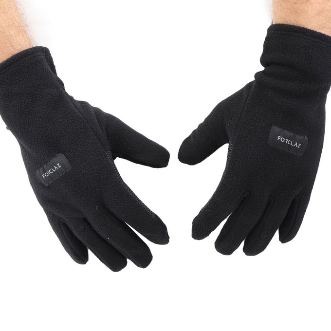  Decathlon Gants polaire trekking montagne - mt100 noir