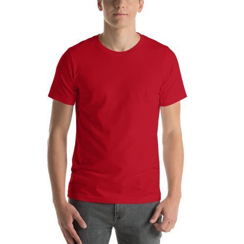  Tshirt Pour Homme - Confortable à porter - Pour l'été - rouge