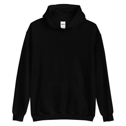  Sweat-Shirt A Capuche En Coton Pour Homme - noir