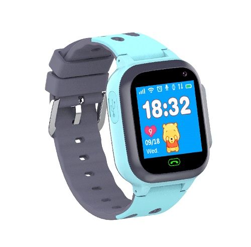  Montre Connectée Pour Enfants - SMART 2030 C001 BL Montre intelligente pour garçons et filles avec aide SOS - carte SIM - 14 jeux de puzzle - Musique - Lecteur MP3 MP4 - Caméra selfie HD