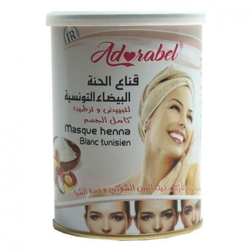  Adorabel Masque Henna Blanc Tunisien