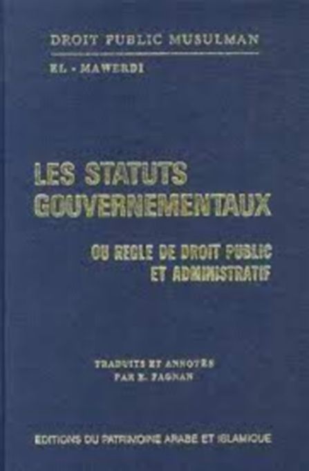  Publisher Les Statuts Gouvernementaux - Règles De Droit Public Et Administratif C3Dr.