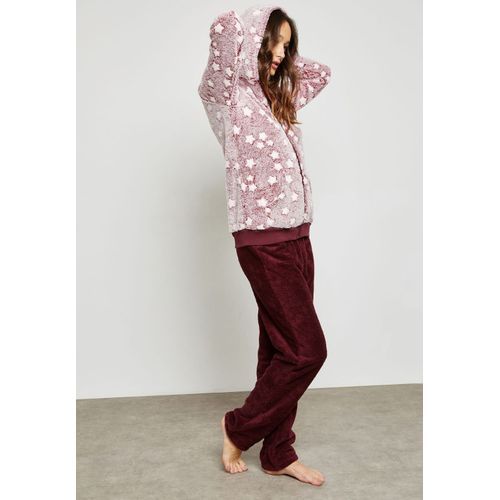  US POLO Ensemble pyjama bordeaux pour FEMME - 15931