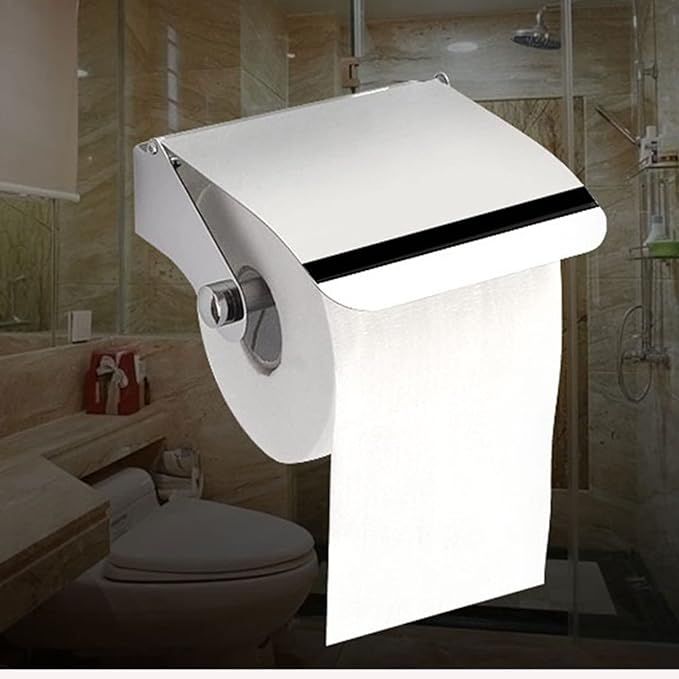  Europeanize Porte-Rouleau Acier Inoxydable pour Papier Hygiénique WC