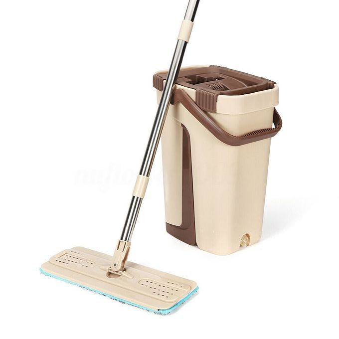  Seau Magique - 360° Masterclean Mop - Beige.