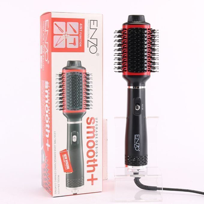  ENZO PROFESSIONAL Smooth Plus 4 en 1 Brosse electrique en nano-ceramique EN-4123Smooth Plus 4 en 1 Brosse electrique en nano-ceramique EN-4123