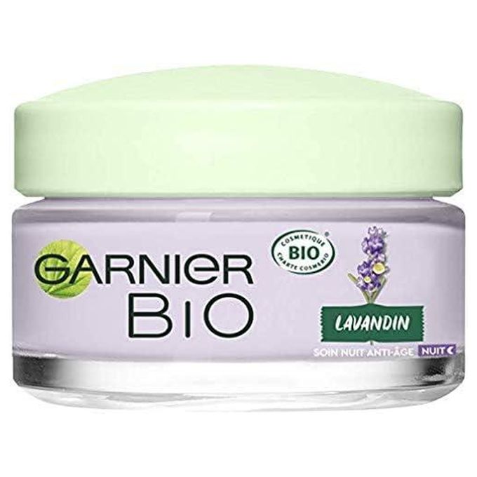 Garnier Crème visage nuit lavandin Bio le pot de 50mL