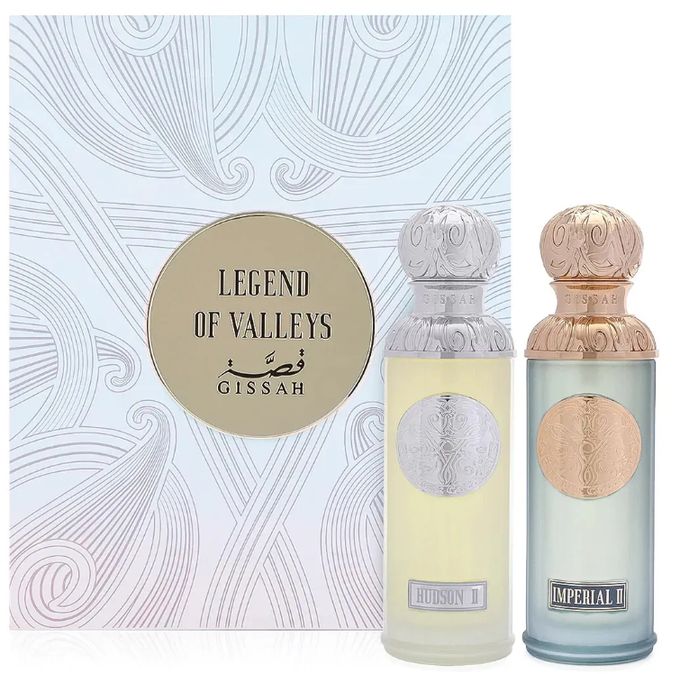  Gissah Parfums Legend of Valleys Gissah 2 x 90 ml : Famous Imperial + Hudson Set