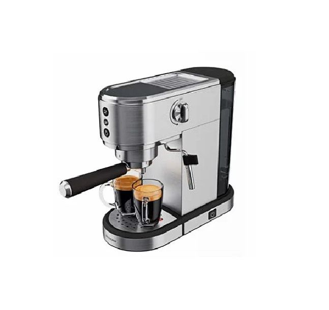  SilverCrest Machine a expresso slim en acier inoxydable swiss espresso 15bar